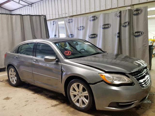 1C3CCBAB0CN318180 - 2012 CHRYSLER 200 LX SILVER photo 1