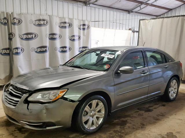 1C3CCBAB0CN318180 - 2012 CHRYSLER 200 LX SILVER photo 2