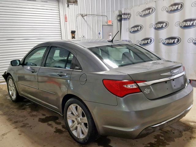 1C3CCBAB0CN318180 - 2012 CHRYSLER 200 LX SILVER photo 3