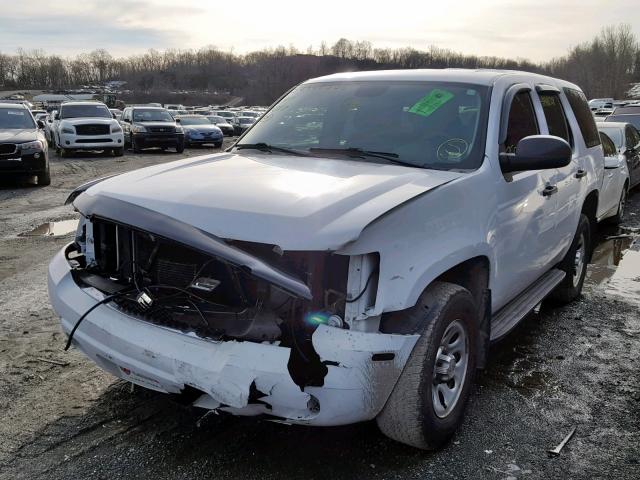 1GNSK2E09BR371459 - 2011 CHEVROLET TAHOE SPEC WHITE photo 2