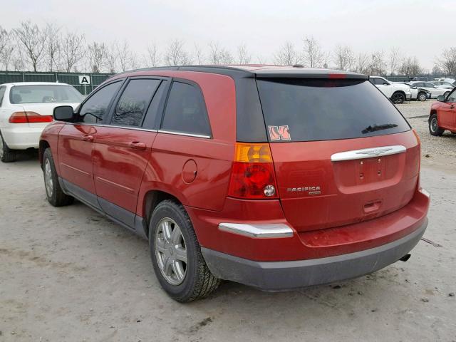 2A4GM68496R750308 - 2006 CHRYSLER PACIFICA T MAROON photo 3