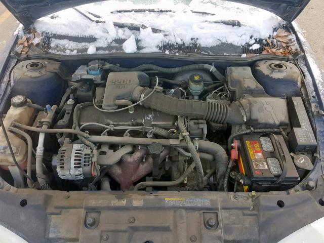 1G1JC524027478947 - 2002 CHEVROLET CAVALIER B BLUE photo 7