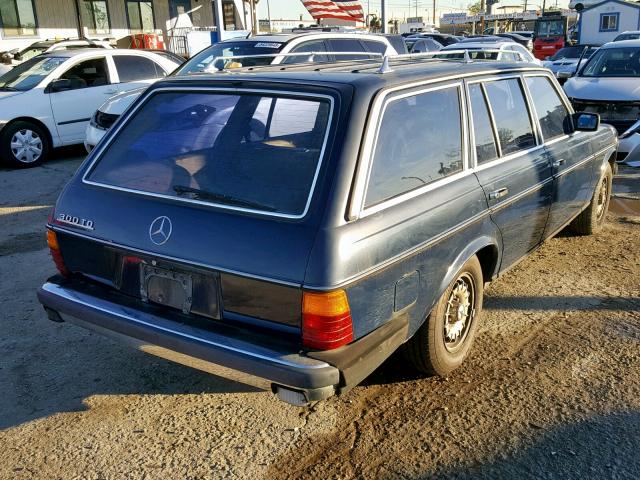 WDBAB93C0FF033822 - 1985 MERCEDES-BENZ 300 TDT BLUE photo 4