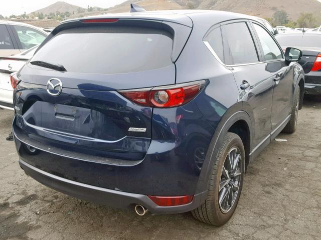 JM3KFACM1J1447516 - 2018 MAZDA CX-5 TOURI BLUE photo 4