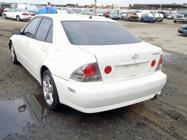 JTHBD192420041286 - 2002 LEXUS IS 300 WHITE photo 3