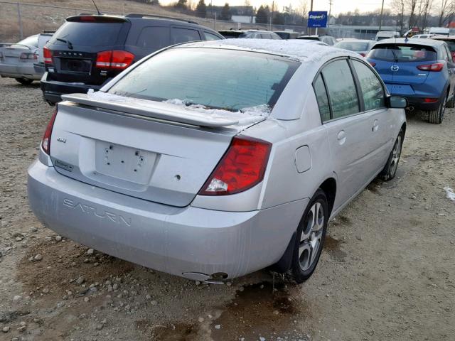 1G8AZ52F95Z142403 - 2005 SATURN ION LEVEL GRAY photo 4