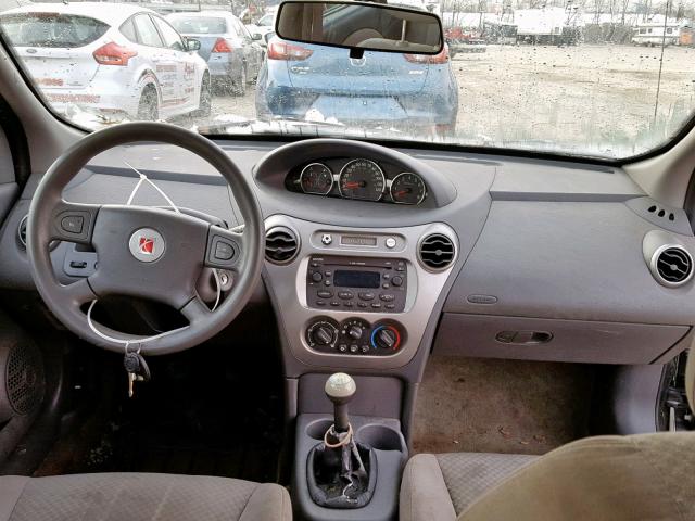 1G8AZ52F95Z142403 - 2005 SATURN ION LEVEL GRAY photo 9