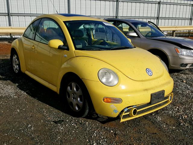 3VWCK21C83M429428 - 2003 VOLKSWAGEN NEW BEETLE YELLOW photo 1