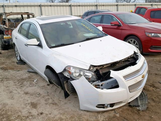 1G1ZK57B39F101901 - 2009 CHEVROLET MALIBU LTZ WHITE photo 1