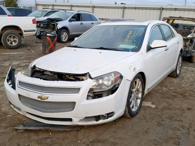 1G1ZK57B39F101901 - 2009 CHEVROLET MALIBU LTZ WHITE photo 2