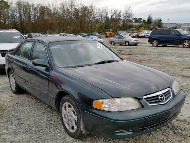 1YVGF22C8Y5114157 - 2000 MAZDA 626 ES GREEN photo 1