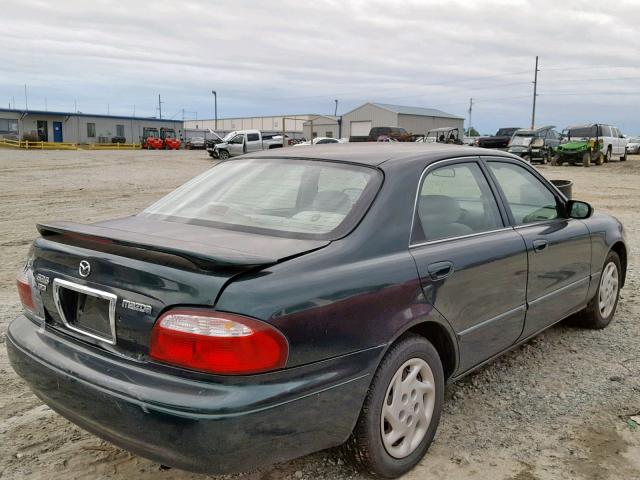 1YVGF22C8Y5114157 - 2000 MAZDA 626 ES GREEN photo 4