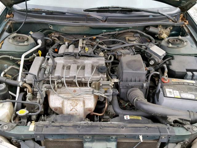 1YVGF22C8Y5114157 - 2000 MAZDA 626 ES GREEN photo 7