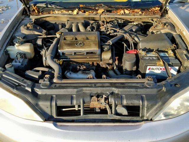 JT8BF28G1W0132339 - 1998 LEXUS ES 300 TAN photo 7