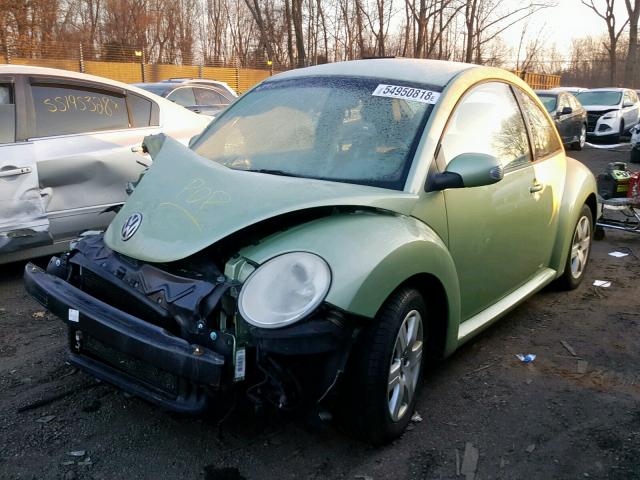 3VWPG31C67M500902 - 2007 VOLKSWAGEN NEW BEETLE Yaşıl foto 2