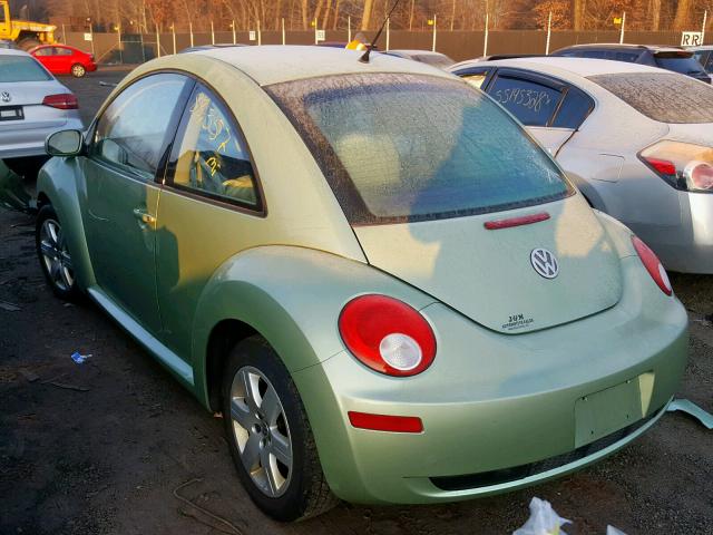 3VWPG31C67M500902 - 2007 VOLKSWAGEN NEW BEETLE Yaşıl foto 3