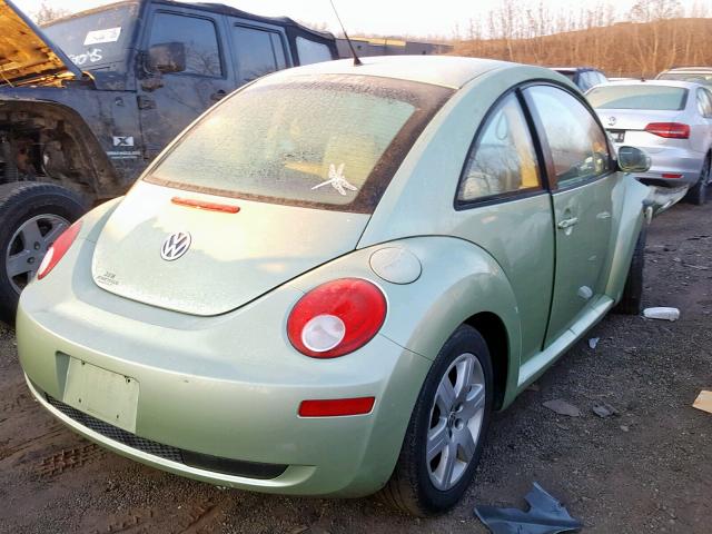3VWPG31C67M500902 - 2007 VOLKSWAGEN NEW BEETLE Yaşıl foto 4