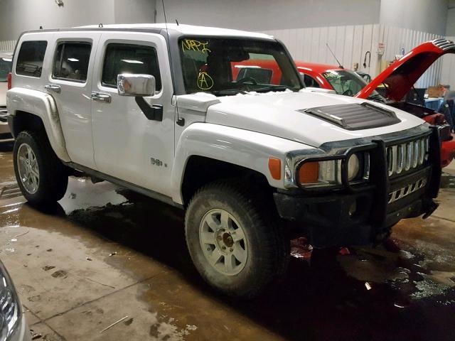 5GTDN136068199918 - 2006 HUMMER H3 WHITE photo 1