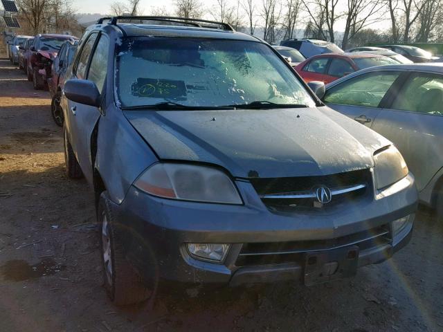 2HNYD18851H529295 - 2001 ACURA MDX TOURIN GRAY photo 1