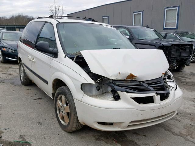 1D4GP45R06B573862 - 2006 DODGE CARAVAN SX WHITE photo 1