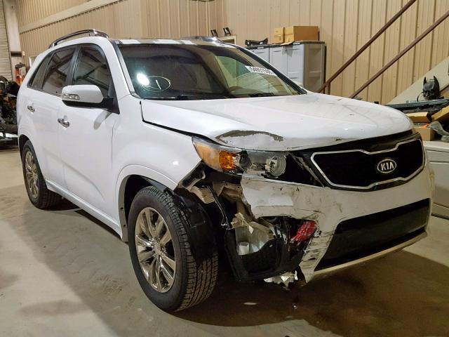 5XYKW4A28BG092826 - 2011 KIA SORENTO SX WHITE photo 1