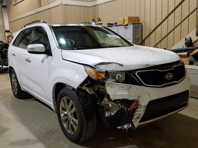 5XYKW4A28BG092826 - 2011 KIA SORENTO SX WHITE photo 9