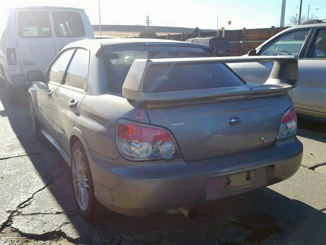 JF1GD70666L523231 - 2006 SUBARU IMPREZA WR SILVER photo 3