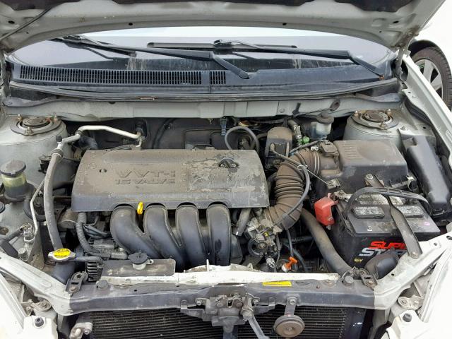 2T1KR32E93C057445 - 2003 TOYOTA COROLLA MA GRAY photo 7