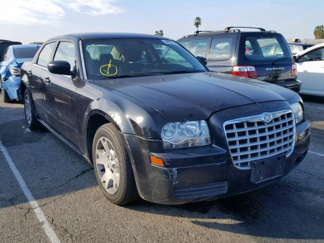 2C3KA43R16H313865 - 2006 CHRYSLER 300 BLACK photo 1