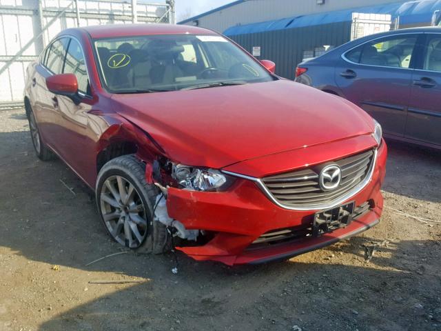 JM1GL1U58H1135220 - 2017 MAZDA 6 SPORT RED photo 1