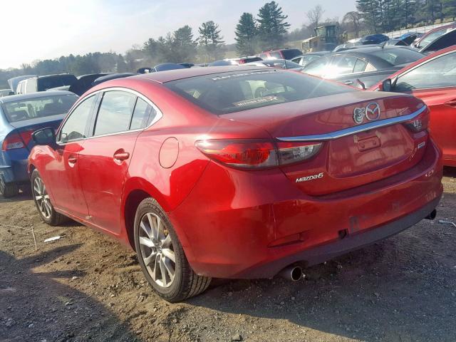 JM1GL1U58H1135220 - 2017 MAZDA 6 SPORT RED photo 3