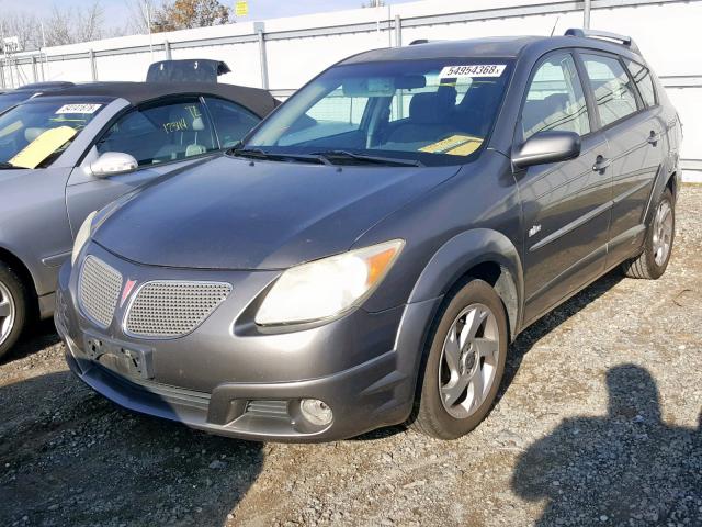 5Y2SL63865Z460481 - 2005 PONTIAC VIBE GRAY photo 2