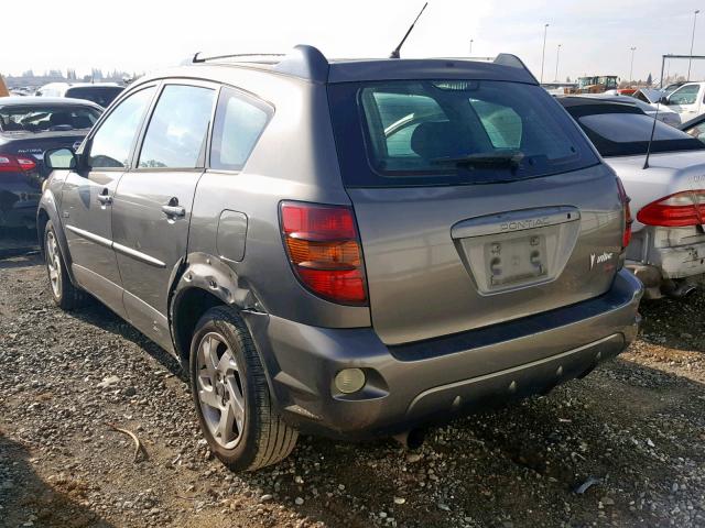 5Y2SL63865Z460481 - 2005 PONTIAC VIBE GRAY photo 3