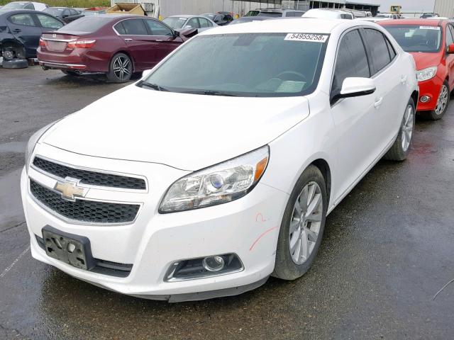 1G11E5SA6DF326292 - 2013 CHEVROLET MALIBU 2LT WHITE photo 2