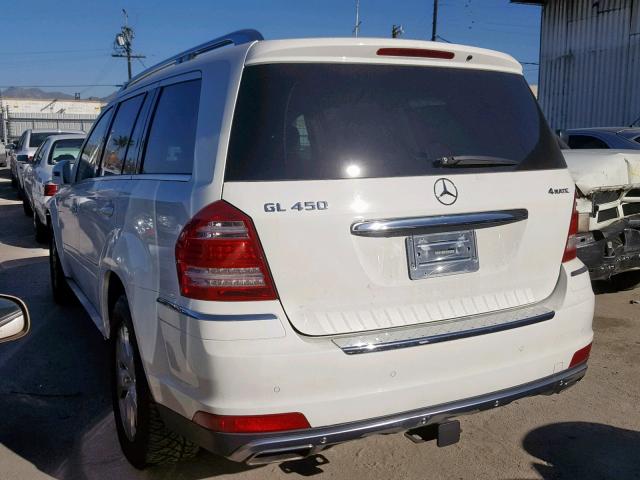 4JGBF7BE4CA801890 - 2012 MERCEDES-BENZ GL 450 4MA WHITE photo 3