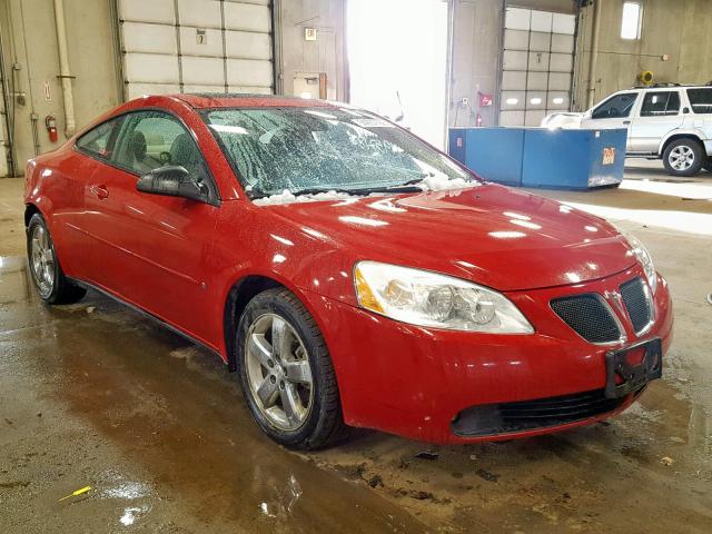 1G2ZH158464175975 - 2006 PONTIAC G6 GT RED photo 1