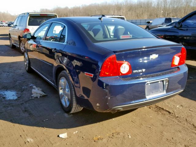 1G1ZC5E18BF379576 - 2011 CHEVROLET MALIBU 1LT BLUE photo 3