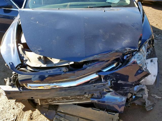 1G1ZC5E18BF379576 - 2011 CHEVROLET MALIBU 1LT BLUE photo 7