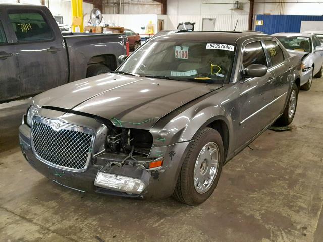 2C3KA53GX8H295082 - 2008 CHRYSLER 300 TOURIN BLACK photo 2