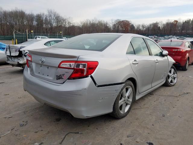 4T1BF1FK3CU173798 - 2012 TOYOTA CAMRY BASE SILVER photo 4