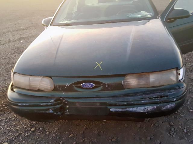 1FALP5248SG264119 - 1995 FORD TAURUS GL GREEN photo 7