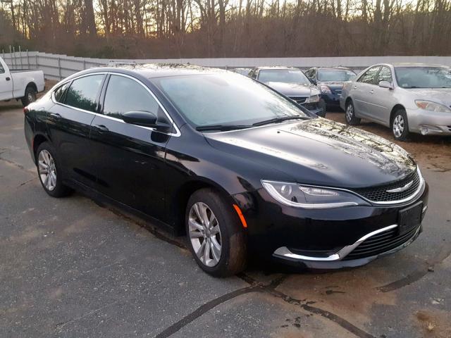 1C3CCCAB7GN133586 - 2016 CHRYSLER 200 LIMITE BLACK photo 1