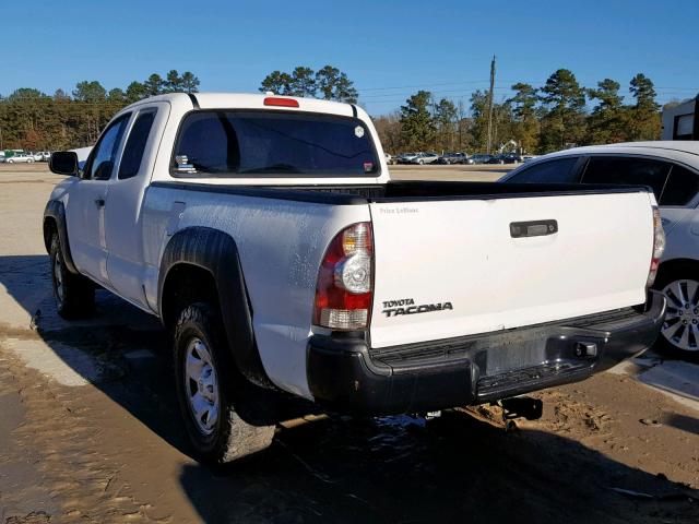 5TETU4GNXAZ717940 - 2010 TOYOTA TACOMA PRE WHITE photo 3