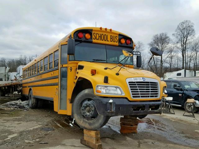 1BAKGCPA7DF293722 - 2013 BLUE BIRD SCHOOL BUS YELLOW photo 1