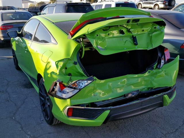 2HGFC3B70GH350328 - 2016 HONDA CIVIC EXL GREEN photo 3