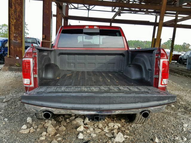 1C6RR6VT2HS505712 - 2017 RAM 1500 LARAM BURGUNDY photo 9