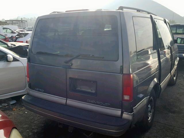 1GNDM19W31B110458 - 2001 CHEVROLET ASTRO GRAY photo 4