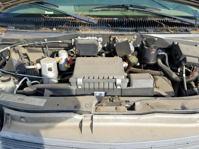 1GNDM19W31B110458 - 2001 CHEVROLET ASTRO GRAY photo 7