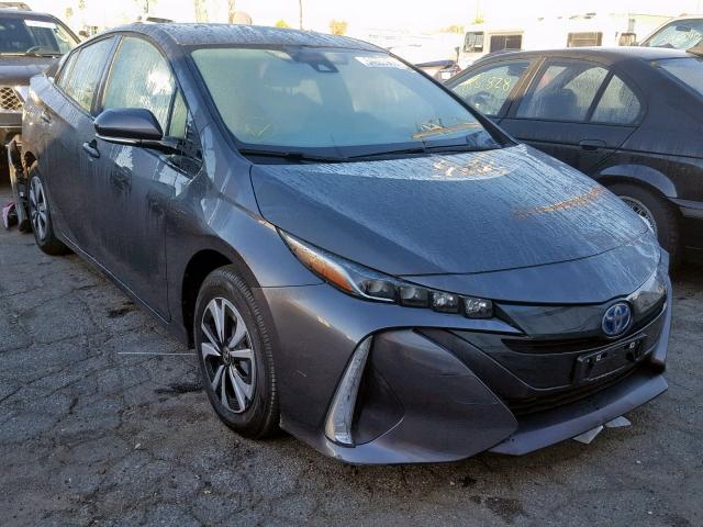 JTDKARFP0H3022993 - 2017 TOYOTA PRIUS PRIM ნაცრისფერი ფოტო 1