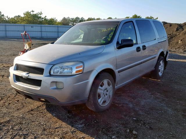 1GNDV23107D125190 - 2007 CHEVROLET UPLANDER L SILVER photo 2